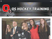 Tablet Screenshot of oshockey.com